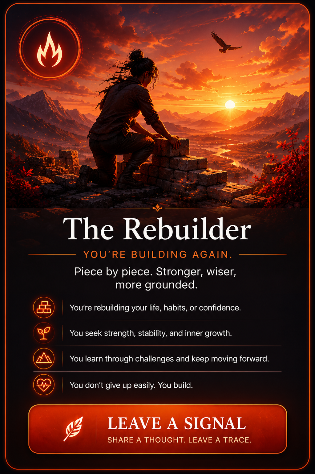 The Rebuilder archetype card